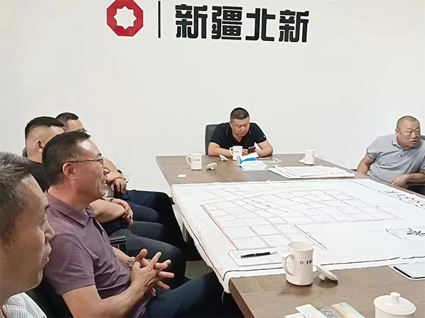 綠建國際報道：中國綠建應(yīng)兵團十二師二二二團邀請調(diào)研國際綠建進(jìn)出口加工園區(qū)